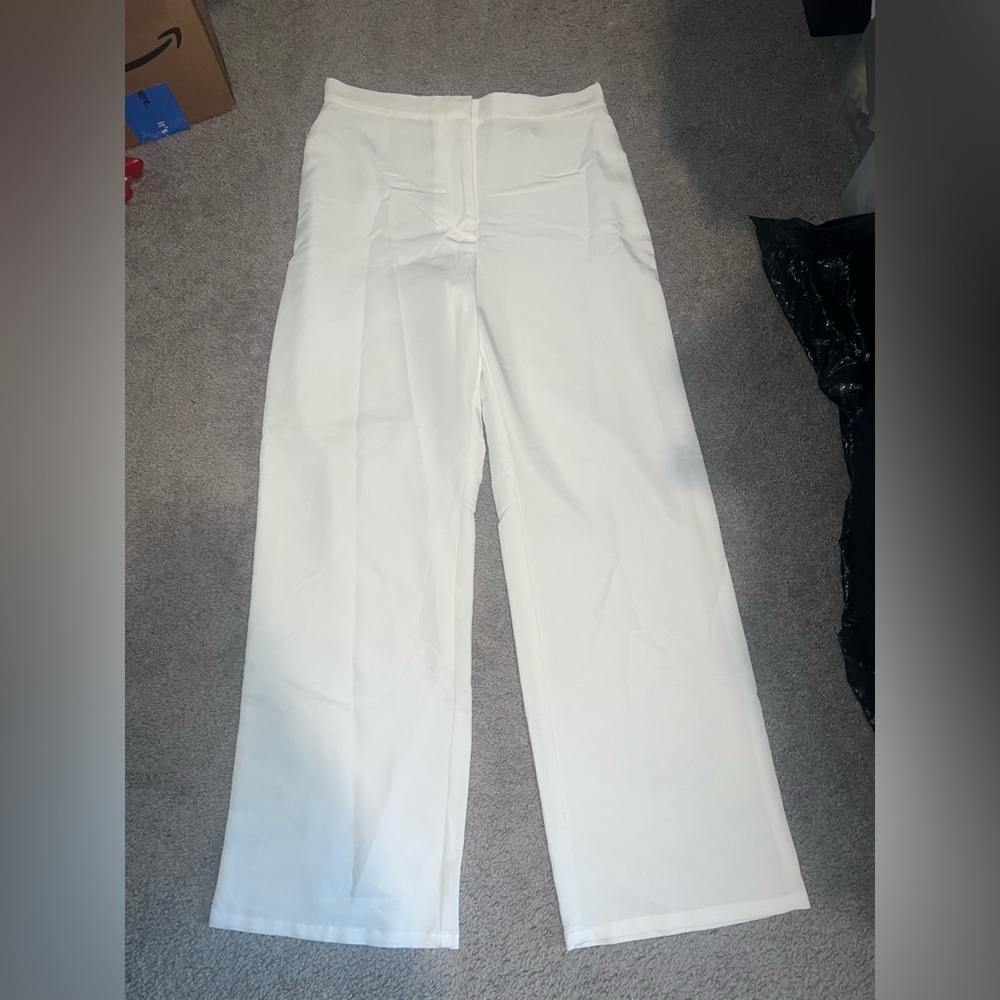 H&M White Women's Pants